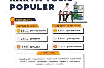 Samuel Michael Wattimury – Lomba Karya Tulis Populer kerja sama Kementerian PUPR RI dan Detikcom.