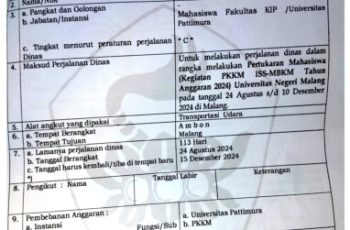 Maimunah Etti Hibah Pelu – Peserta Program Pertukaran Kampus Merdeka