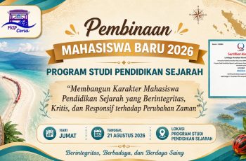 Kegiatan Pembinaan Mahasiswa Baru Program Studi Pendidikan Sejarah
